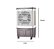 Climatizador De Ar Evaporativo Zlx-30 30litros 100w 4 Funções Branco Zellox - Imagem 4