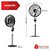 WAP Ventilador de Coluna 50cm FLOW TURBO, com Tecnologia Silenciosa e Econômica, 8 Pás e 3 Velocidades, 180W 220V - Imagem 7