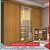Guarda-roupa Casal 3 Portas 1 Porta Reflecta com Led 100% Mdf Royale Off White , Nature Off / Nature flex - Imagem 2