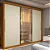 Guarda-roupa Casal 3 Portas 1 Porta Reflecta com Led 100% Mdf Royale Off White , Nature Off / Nature flex - Imagem 4