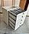 Cômoda Innova 5 Gavetas 100% Mdf com Vidro Off White - Gelius - Imagem 9