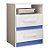 Mesa De Cabeceira 2 Gavetas Apolo Flex Branco - Imagem 5