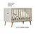 Berço Americano Ambiente Ludmila Off White Bétula - Carolina Baby - Imagem 6
