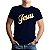 Camiseta Religiosa Cristã Jesus - Manga Curta 100% Algodão - Imagem 1