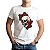 Camiseta Camisa Caveira Skull Rosas - Imagem 2