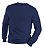 Moletom Gola Careca Redonda Liso Blusa De Frio Casaco - Imagem 4