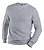 Moletom Gola Careca Redonda Liso Blusa De Frio Casaco - Imagem 3
