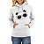Moletom Feminino Panda de Oculos Blusa de Frio - Imagem 1