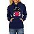 Moletom Feminino Astronauta Coração Blusa de Frio - Imagem 2