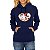 Moletom Feminino Cachorro e Gato Coração Love Blusa de Frio - Imagem 2