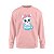 Moletom Feminino Gola Redonda Careca Gatinho - Imagem 2