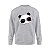 Moletom Feminino Gola Redonda Careca Panda de Óculos - Imagem 5