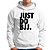 Moletom Canguru Jiu Jitsu Just do BJJ Blusa de Frio - Imagem 5