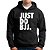 Moletom Canguru Jiu Jitsu Just do BJJ Blusa de Frio - Imagem 3