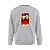 Moletom Feminino Gola Redonda Careca  Taz Mania Blusa de Frio - Imagem 2