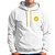 Moletom Canguru Blusa De Frio Capuz Macio Renzo RZ Amarelo CD - Imagem 3