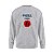 Moletom Feminino Gola Redonda Careca Rosa Tokio Blusa de Frio - Imagem 2
