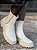 Bota Coturno Chelsea Glam Off White - Imagem 1