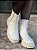 Bota Coturno Chelsea Glam Off White - Imagem 3