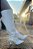 Bota Cano Longo Croco Natiele Off White - Imagem 1