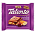 Chocolate ao leite amêndoas e passas TALENTO 25g - C/ 15 un - Imagem 2