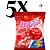 Kit 5 Pirulito BIG BIG MORANGO - pct 600g - Imagem 1