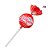 Kit 5 Pirulito BIG BIG MORANGO - pct 600g - Imagem 3