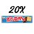 Kit 20 Biscoito recheado PASSATEMPO - 130g - Imagem 1