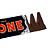 Chocolate  meio amargo TOBLERONE - 100g - Imagem 2