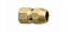 Adaptador Blukit Gas 180107-21 Reto Femea 1/2 X 3/8 - Imagem 1