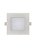 Luminaria Led Kian Embutir Quadrada 3W Biv Slim (Luz Amarelo) - Imagem 2