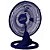 Ventilador Delta Oscilante Mesa Pvc 50Cm Azul Biv R.67-5417 - Imagem 1