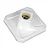 Kin Light Plafon Branco Quadrada Soquete E27 Pl16/Brqd - Imagem 1