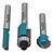 Conjunto De Fresas Makita 3 Pecas R.D-16461 - Imagem 1