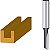 Fresa Paral Spl Makita 1/8 X 1/4 D-49002 - Imagem 1