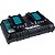 Carregador de baterias de litio duplo Makita 14,4V e 18V com entrada usb 127V - DC18RD 127V 196928-9 - Imagem 1