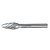 Lima Rotativa Cilíndrica Arredondada Makita 3/8X3/4X1/4 B-53039 - Imagem 1