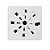 Grelha Quadrada Astra Pvc Abre/Fecha 10Cm Branco Grb11 - Imagem 1