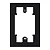 Ebony - Prolongador Margirius P/Caixa 4X2 Preta 15797 - Imagem 1