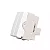 Sleek/Infinity - Modulo Margirius Interruptor Duplo Simples Branco 17837 - Imagem 1