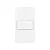 Condulete Sleek Branca - Conjunto Margirius 1 Interruptor Simples Branco 21845 - Imagem 1