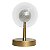 Arandela Cristal Fantasy G9 10cm Gold Llumm Bronzearte P/ 1 Lampada - Imagem 6