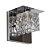 Arandela Frost 125X125MM Llumm Bronzearte P/ 1 Lampada - Imagem 1