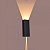 Arandela Led Styllus Preta 5W Luz Amarela 3000K Llumm Bronzearte - Imagem 3