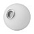 Lustre Pendente Mini Ball G9 Preto 10CM Llumm Bronzearte P/ 3 Lampadas - Imagem 5
