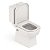 Kit Completo Celite Vaso Sanitário com Caixa Acoplada Elite Branca, Assento PP SoftClose e Kit de Instalação - Imagem 3