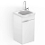 Gabinete com Porta E Tanque PP Integrado Celite 75X38X39CM - Imagem 1