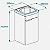 Gabinete com Porta E Tanque PP Integrado Celite 75X38X39CM - Imagem 7