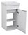 Gabinete com Porta E Tanque PP Integrado Celite 75X38X39CM - Imagem 3