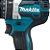 Parafusadeira Impacto 18V Makita DHP484RFE C/2 Bateria 3.0Ah Carregador Rápido +Maleta - Imagem 7